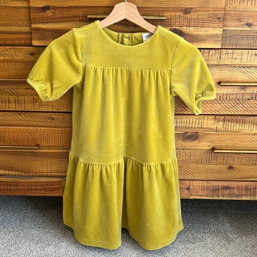 Hanna Andersson Recycled Velour Twirl Dress